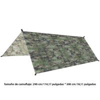 Refugio De Sol Camuflaje 210T Poliéster Ultra-Ligero Plegable Impermeable Para Acampar Y Picnic Equipo De Camping - details 0