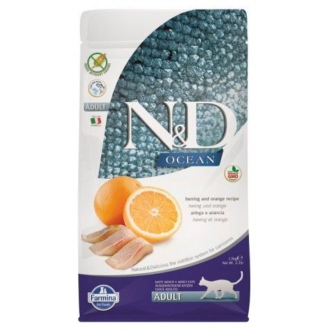 Farmina Nd Ocean Grain Free Arenque Gato 10 Kg