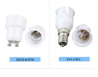 Soporte De Bombilla E17 E27 Accesorios E14 E12 Soporte De Bombilla GU10 G9 B22 MR16 Adaptador Convertidor Doméstico Fittings - details 9