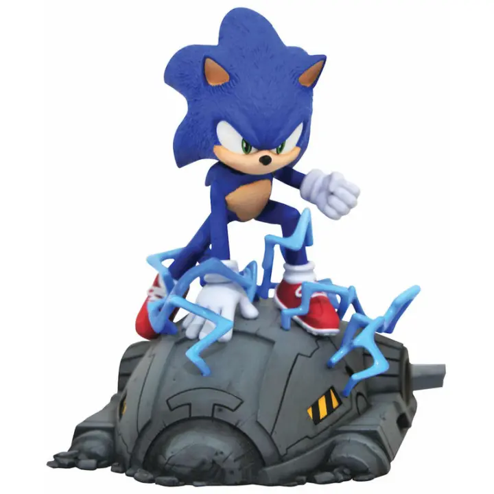 Estatua PVC Sonic The Hedgehog Movie Gallery 13cm - Nuevo precintado - 1