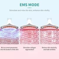 Masajeador Facial Antiarrugas ,Dispositivo limpiador de cara ,con 3 modos y 7 colores luz LED ,Terapia de calor , Vibración , Microcorriente, para Reafirmar Cara y Cuello - details 2