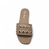 Calzados soraia, Sandalias Planas de Mujer con Punta Cuadrada, Diseño Clásico Tipo Slide, Corte Anatómico en la Empeine, Sandalia Abierta de Verano para Uso Diario, Oficina o Paseo Casual Preppy Elegante Trenzado - details 6