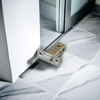 Cerradura De Puerta De Mortiz Con Cerradura Tubular Y Gancho Ajustable Para Uso Con Manillas Acero Inoxidable Sin Certificación Ni Origen Específico - details 0