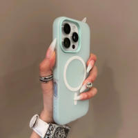 Funda De Teléfono Aesthetic Con Protección Antichoque Total Compatible Con Apple iPhone 17 16 11 12 13 14 15 plus pro Max Material PC + TPU Magnético - details 4