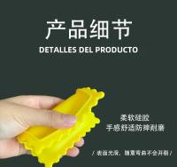 2pcs Almohadilla De Cuchara Creativa En Forma De Galleta Silicona Cartoon Para Escritorio Aislante Térmico Y Antideslizante - details 4