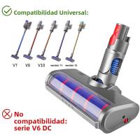 Cabeza De Cepillo Suave Para Aspiradora Dyson V7 V8 V10 V11 V15 Pieza De Repuesto Para Cepillo De Piso Material Nylon Y ABS - details 0