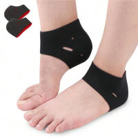 Calcetines Para El Talón Con Alivio Del Dolor De Fascitis Plantar Y Tendinitis De Aquiles Esponja Elástica Para Callos Y Espolos Alivio Del Dolor Para Pies Secos Y Agrietados Paquete De 2 - details 1