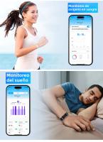 Nuevo Smartwatch Deportivo Fitness Tracker Para Hombres Y Mujeres Monitor De Corazón Y Sueño Pedometro Resistente Al Agua Con Recordatorio De Llamadas Pulsera Inteligente - details 10