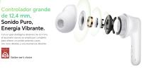 Auriculares – HONOR Earbuds A Pro, audifonos inalambricos, Cancelación Activa de Ruido de 49dB, Controlador Dinámico de 12.4mm, 42 Horas de Batería, Carga Rápida de 10 Minutos, IP54, Bluetooth 5.3, Conectividad Inteligente - details 5