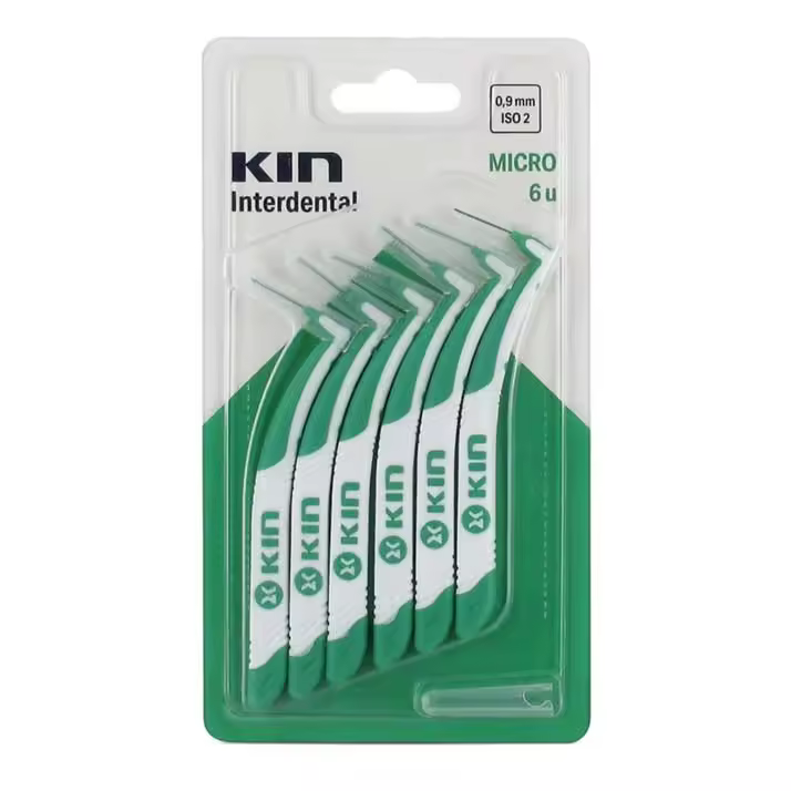 Hilos Dentales Kin Interdental Micro 0.9 - Limpieza Dental Eficiente - 1
