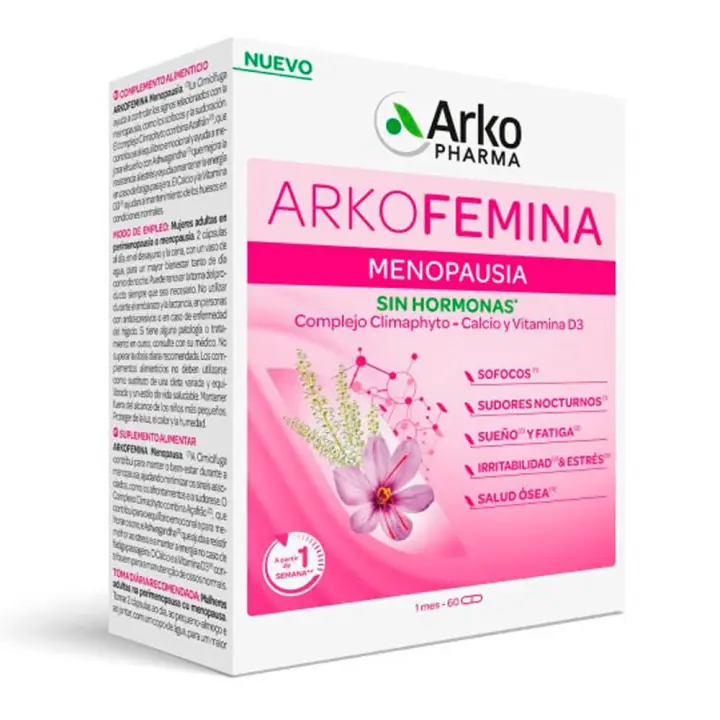 Arkofemina Menopausia 60 Cápsulas - 1