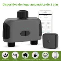 Timer De Agua Automático Con Wifi Hub 2-Enchufe Sistema De Riego Para Jardín Soporte De Alexa Tuya Programador De Riega Herramientas - details 1
