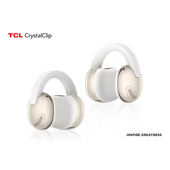 BLUETOOTH - TCL Crystal Clip Behind-the-ear, Bluetooth, Lunar White - 1