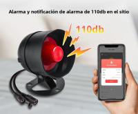 Sistema De Alarma De Seguridad Doméstica KERUI Con Altavoz Y Silbato WIFI 110db Control Remoto a Través De Tuya Sensor De Movimiento Y Puertas Ventanas Para Casa - details 1