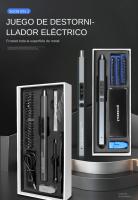 Set De Destornillador Eléctrico Inalámbrico 12/39/50 En 1 Herramienta De Reparación Magnética Con Carga Rápida Para DIY En Casa - details 0