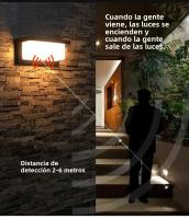 Lámpara De Pared Exterior LED Impermeable IP66 Con Sensor De Movimiento Iluminación Moderna Para Porche Balcón Jardín - details 2