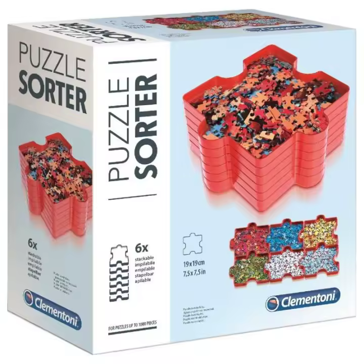 Clasificador para Puzzles con bandejas - Clementoni - 1