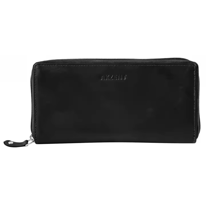 Akzent® Cartera Senhora em Pele Genuína com Proteção RFID - 1