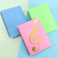 Carpeta Flexible Para Partituras De Piano A4 Con 20 Páginas Clip Para Hojas De Nota Organizador De Papel Musical Para Práctica - details 13