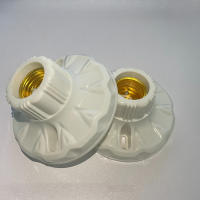 Soporte De Bombilla De Tornillo E27 1-20PCS 220V Base De Lámpara Blanca Adaptador De Soporte Para Luz De Techo - details 16
