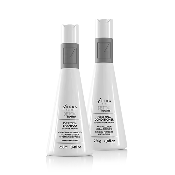 Ybera Paris Pack Purificante Detox Healthy - Pack Profesional Tratamiento Anticaspa y Anti grasa - 1