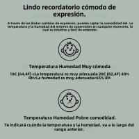 Sensor De Temperatura Y Humedad Bluetooth Tuya Con Pantalla LCD Mini Higrómetro Inteligente Control Remoto Por App Para El Hogar - details 4