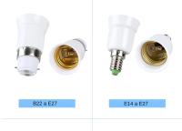 Soporte De Bombilla E17 E27 Accesorios E14 E12 Soporte De Bombilla GU10 G9 B22 MR16 Adaptador Convertidor Doméstico Fittings - details 0