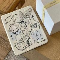 Funda De Dibujos Animados Para Samsung Tab S7 S8 S9 S10 S9 12.4 Pulgadas A9 8.7 Pulgadas A8 Con Soporte Para Lápiz Cubierta Inteligente - details 1