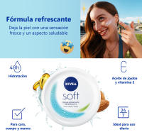 NIVEA Soft Crema Hidratante Multiusos 500ml - details 1