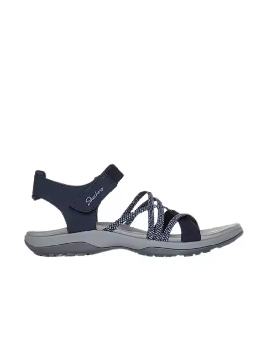 SKECHERS SANDALIA REGGAE SLIM - MEADOW 163193 NVY MUJER - 1