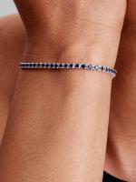 Pandora - Pulsera de tenis azul brillante - Plata de ley - details 1