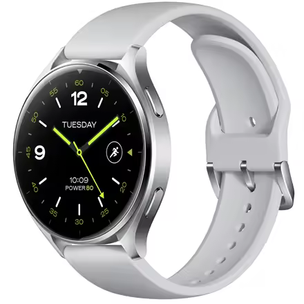Xiaomi Watch 2 (32 GB) con caja plateada y correa de TPU gris - 1