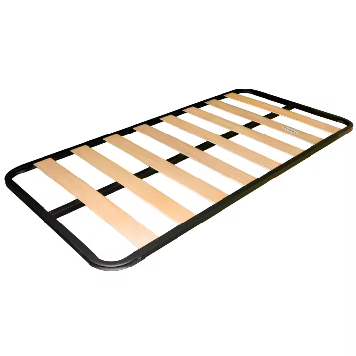 Miroytengo Somier de Tubo acerado 30x30 mm con Refuerzo Central Láminas de Chopo Con y Sin Patas, en Varias Medidas - 1