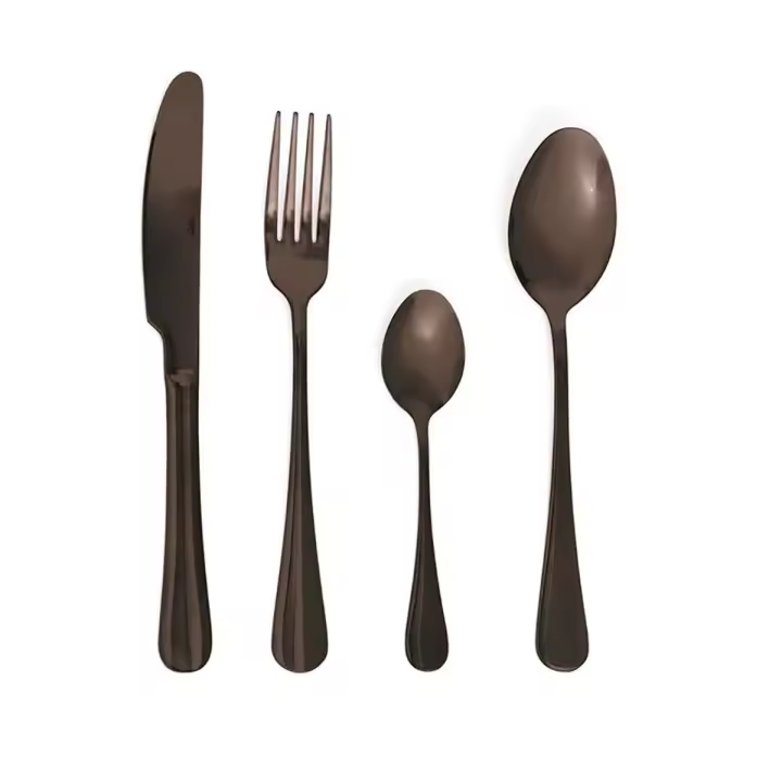 Bidasoa Cubertería Celebrart Quid 24 Piezas - Alta Calidad, Resistente y Duradera - 1