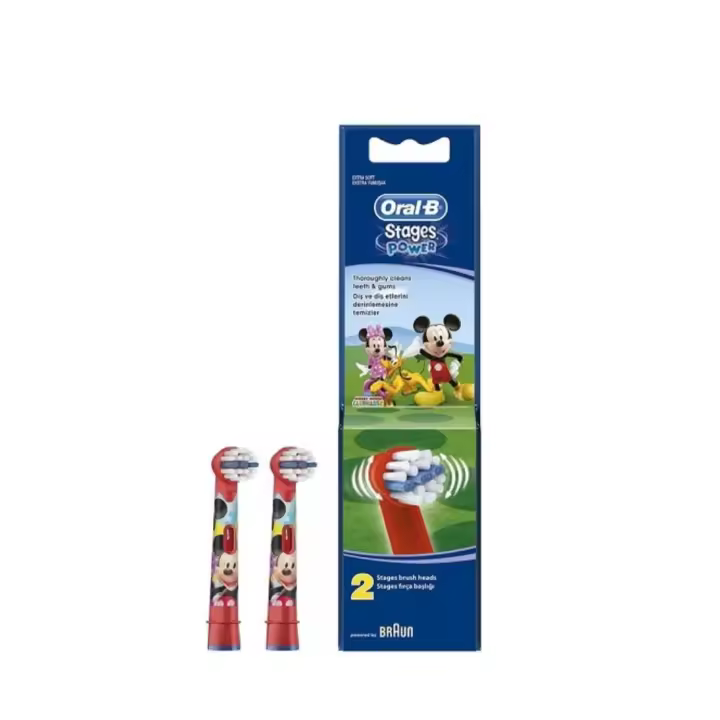 Oral B Stages Power Repuesto Cabezal Cepillo de Dientes infantil Mickey - 1