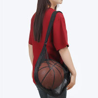 Bolsa De Almacenamiento Para Balones De Deporte Con Bolsillo De Cremallera Y Red De Soporte Deportivo Para Baloncesto - details 8