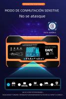 Cargador Inteligente Rápido De Batería 12V 24V 12A 10A Para Baterías De Coche 7 Etapas De Carga Pulso Reparación Para AGM GEL WET Ácido Plomo - details 2