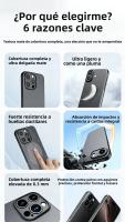 Funda De Teléfono Soft J-Jeff Buckley Para iPhone En Negro Mate Antigolpes Y Anti-Resbaladizo Funda Completa De PC + TPU - details 3