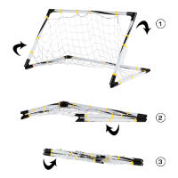 Portería de fútbol plegable con balón e hinchador CB Toys - details 1