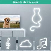 Luces RGB Para Juegos 16.4ft/5M De Neón Suave Para Mesas De Juegos Tira LED De Iluminación Compatible Con Corte Para El Hogar - details 3