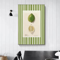 Pintura En Lienzo Moderna De Granja Para Cocina Con Frutas Naranja Uva Melocotón Arte De Pared Para Sala De Estar Decoración Clásica Sin Marco - details 4