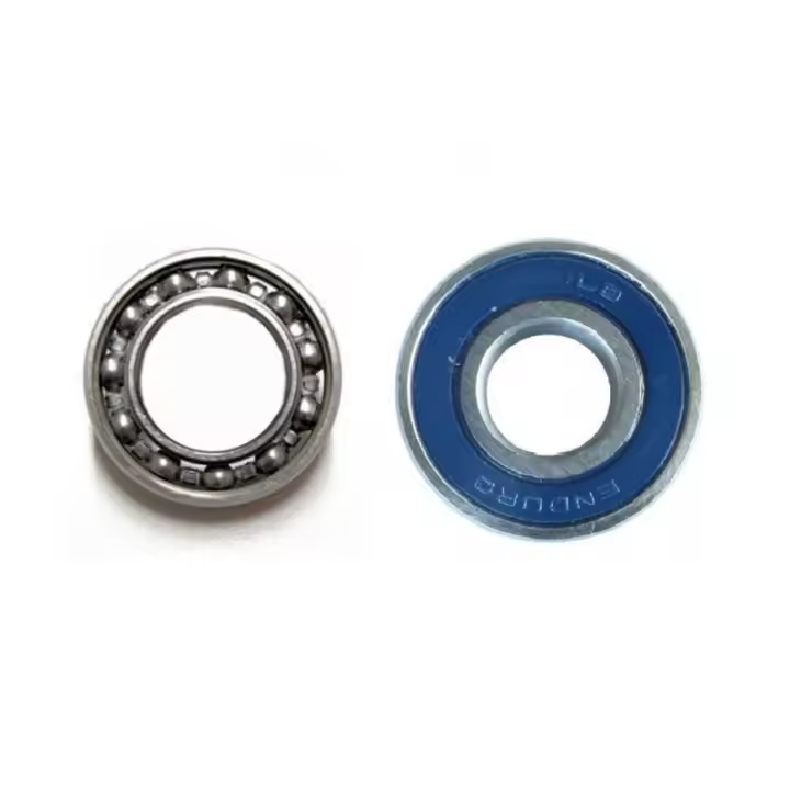 Rodamiento ENDURO SERIE 600 Ø 9MM Int9X24X7 ABEC 3 para coches y motocicletas, con bolas de acero cromado grado 10 de alta precisión y pistas en aleación Chromium 52100 High Carbon, sin ruido en movimiento - 1
