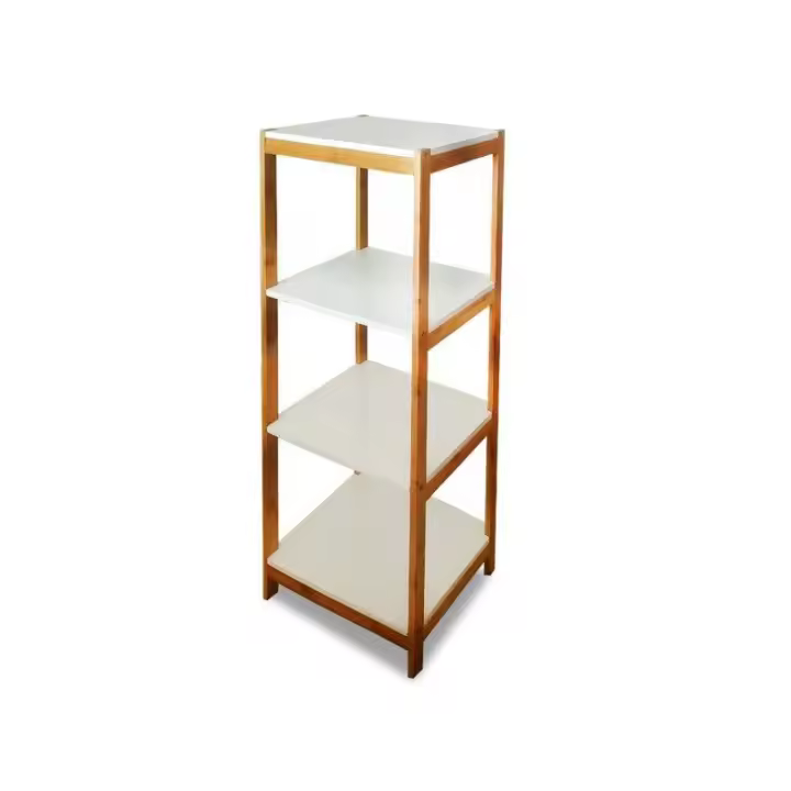 STARLEY-Estanteria Bambu Con 4 Baldas 40×30x95cm - 1