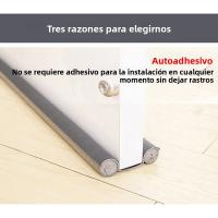 Tira De Sellado Para Puerta Flexible Reducción De Ruido Aislante Acústico Bloqueador De Polvo Al Aire Lleno De Ventanas - details 14