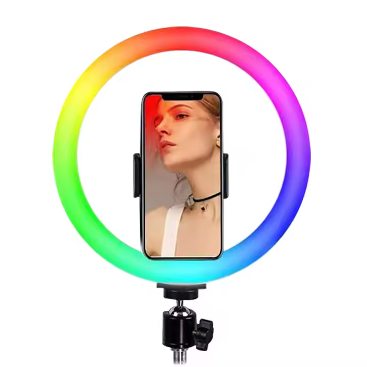 ARO DE LUZ SELFIE RGB, ARO DE LUZ SELFIE RGB 190 LEDS, ARO DE LUZ SELFIE RGB DIAMETRO DE 35 CM, ARO DE LUZ SELFIE RGB, ARO DE LUZ SELFIE RGB, ARO DE LUZ SELFIE RGB 190 LEDS, ARO DE LUZ SELFIE RGB DIAMETRO DE 35 CM, ARO DE LUZ SELFIE RGB - 1