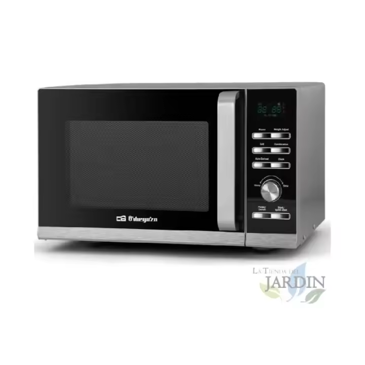 SUINGA Microondas Orbegozo 700W, 20L, Grill 900W, 6 Niveles de Potencia - 1