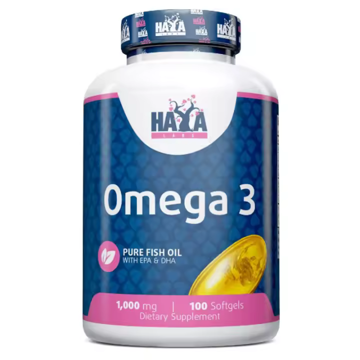 HAYA LABS Omega 3 1000 mg. - 100 Softgels - 1