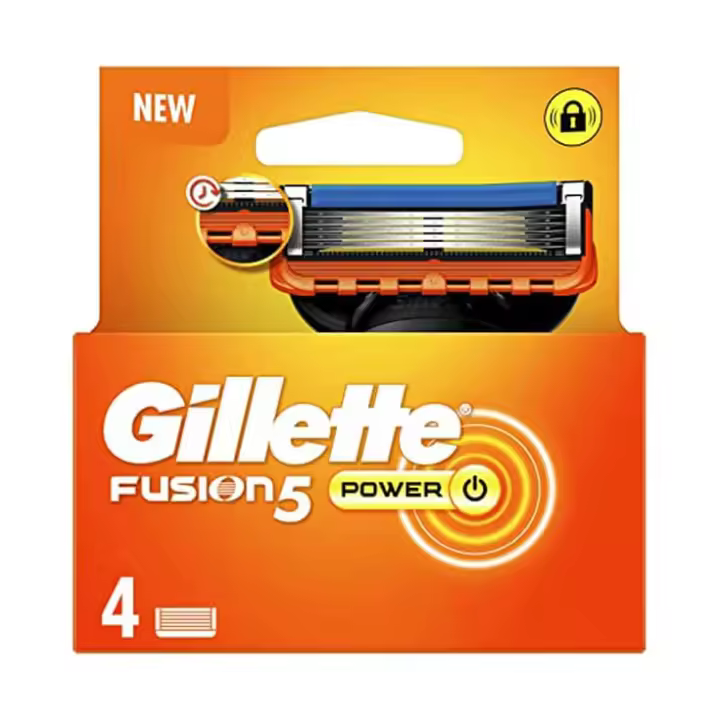 gillette fusion 5 power cuchillas 4 recambios - 1