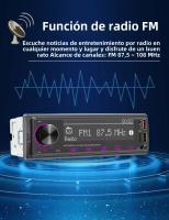 BQCC 1 Din Jugador De MP3 Para Coche Con Audio De Bajo Fuerte Pantalla LCD De Matriz De Puntos Protección De Línea Localizador De Coche Colorido - details 9