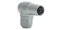 TELEVES Pack Conectores Antena TV TDT 3 uds Macho 4130 + 3 uds Hembra 4131 - Conectores CEI acodado blindado para cables coaxiales de 6,9mm - details 0